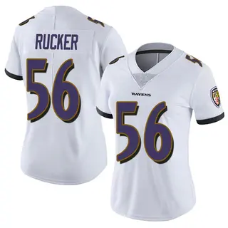 Baltimore Ravens Women's Kaimon Rucker Limited Vapor Untouchable Jersey - White