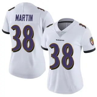 Baltimore Ravens Women's Keyon Martin Limited Vapor Untouchable Jersey - White