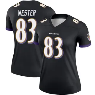 Baltimore Ravens Women's LaJohntay Wester Legend Jersey - Black