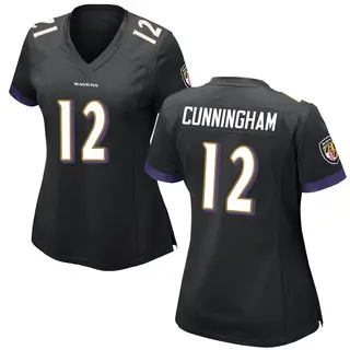 Baltimore Ravens Women's Malik Cunningham Game Jersey - Black