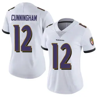 Baltimore Ravens Women's Malik Cunningham Limited Vapor Untouchable Jersey - White
