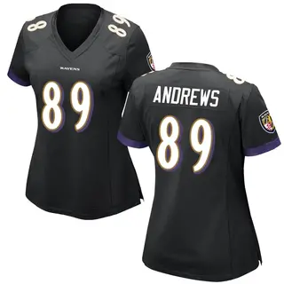 Baltimore Ravens Women's Mark Andrews Game Jersey - Black