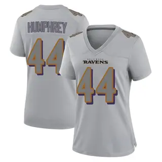 Baltimore Ravens Women's Marlon Humphrey Game Atmosphere Fashion Jersey - Gray