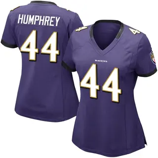Baltimore Ravens Women's Marlon Humphrey Limited Team Color Vapor Untouchable Jersey - Purple