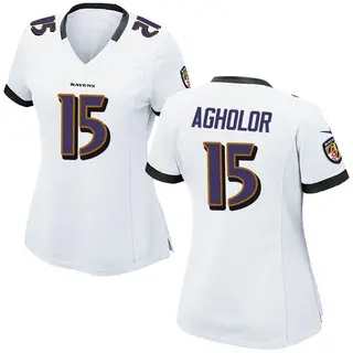 Baltimore Ravens Women's Nelson Agholor Game Jersey - White