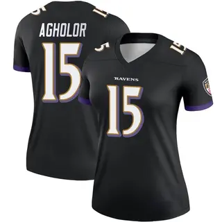 Baltimore Ravens Women's Nelson Agholor Legend Jersey - Black