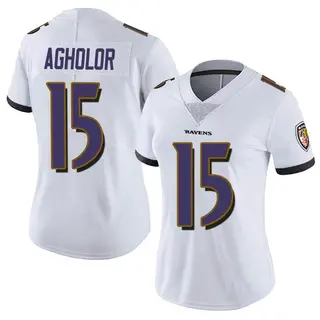 Baltimore Ravens Women's Nelson Agholor Limited Vapor Untouchable Jersey - White