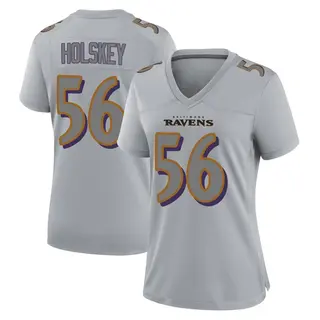 Baltimore Ravens Women's Reid Holskey Game Atmosphere Fashion Jersey - Gray