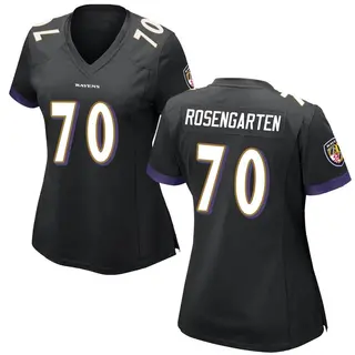 Baltimore Ravens Women's Roger Rosengarten Game Jersey - Black