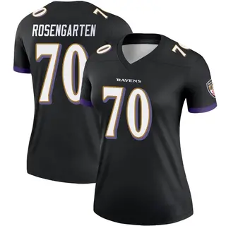 Baltimore Ravens Women's Roger Rosengarten Legend Jersey - Black