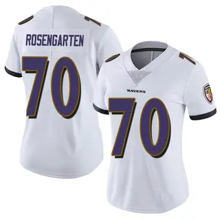 Baltimore Ravens Women's Roger Rosengarten Limited Vapor Untouchable Jersey - White