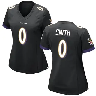 Baltimore Ravens Women's Roquan Smith Game Jersey - Black