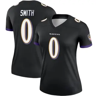Baltimore Ravens Women's Roquan Smith Legend Jersey - Black