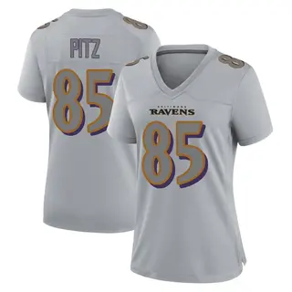 Baltimore Ravens Women's Sam Pitz Game Atmosphere Fashion Jersey - Gray