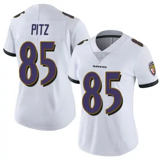 Baltimore Ravens Women's Sam Pitz Limited Vapor Untouchable Jersey - White