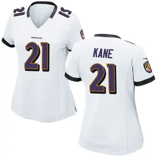 Baltimore Ravens Women's Sanoussi Kane Game Jersey - White