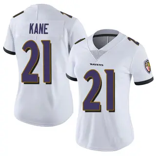 Baltimore Ravens Women's Sanoussi Kane Limited Vapor Untouchable Jersey - White