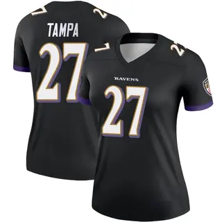 Baltimore Ravens Women's T.J. Tampa Legend Jersey - Black