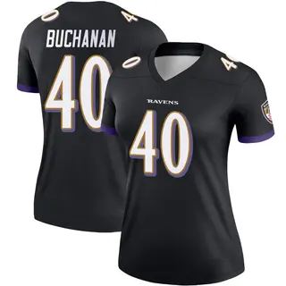 Baltimore Ravens Women's Teddye Buchanan Legend Jersey - Black