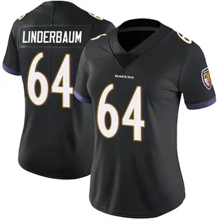 Baltimore Ravens Women's Tyler Linderbaum Limited Alternate Vapor Untouchable Jersey - Black