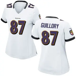 Baltimore Ravens Women's Xavier Guillory Game Jersey - White