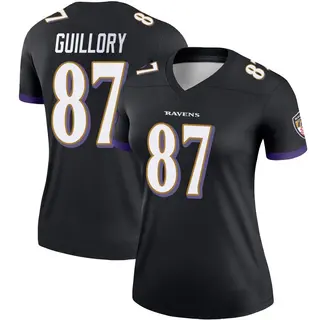 Baltimore Ravens Women's Xavier Guillory Legend Jersey - Black