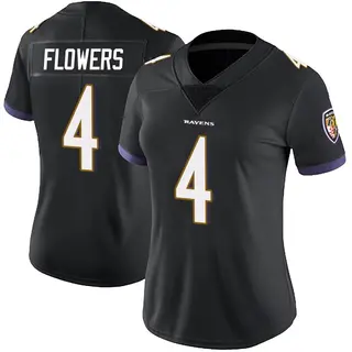 Baltimore Ravens Women's Zay Flowers Limited Alternate Vapor Untouchable Jersey - Black