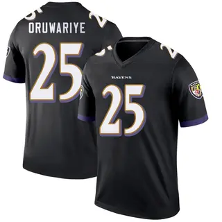 Baltimore Ravens Youth Amani Oruwariye Legend Jersey - Black