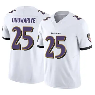 Baltimore Ravens Youth Amani Oruwariye Limited Vapor F.U.S.E. Jersey - White
