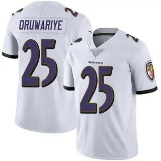 Baltimore Ravens Youth Amani Oruwariye Limited Vapor Untouchable Jersey - White