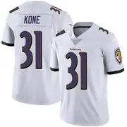 Baltimore Ravens Youth Bilhal Kone Limited Vapor Untouchable Jersey - White