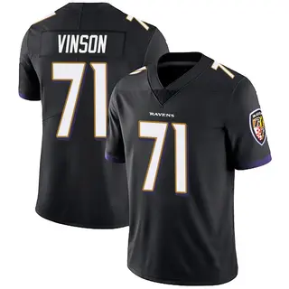 Baltimore Ravens Youth Carson Vinson Limited Alternate Vapor Untouchable Jersey - Black