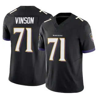 Baltimore Ravens Youth Carson Vinson Limited Vapor F.U.S.E. Jersey - Black