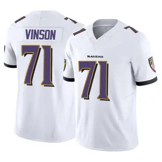 Baltimore Ravens Youth Carson Vinson Limited Vapor F.U.S.E. Jersey - White