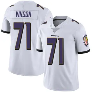 Baltimore Ravens Youth Carson Vinson Limited Vapor Untouchable Jersey - White