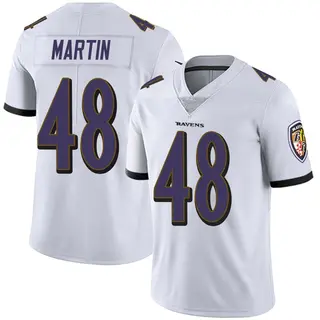 Baltimore Ravens Youth Chandler Martin Limited Vapor Untouchable Jersey - White