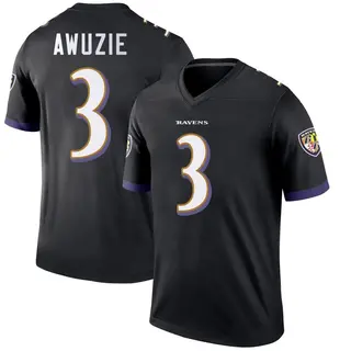 Baltimore Ravens Youth Chidobe Awuzie Legend Jersey - Black