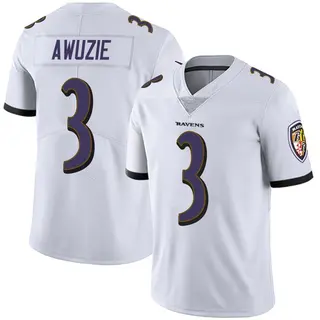 Baltimore Ravens Youth Chidobe Awuzie Limited Vapor Untouchable Jersey - White