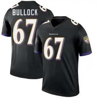 Baltimore Ravens Youth Corey Bullock Legend Jersey - Black