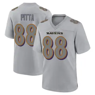 Baltimore Ravens Youth Dennis Pitta Game Atmosphere Fashion Jersey - Gray