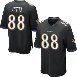 Baltimore Ravens Youth Dennis Pitta Game Jersey - Black
