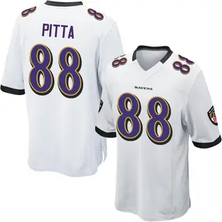 Baltimore Ravens Youth Dennis Pitta Game Jersey - White