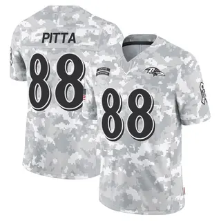 Baltimore Ravens Youth Dennis Pitta Limited 2024 Salute to Service Jersey - Arctic Camo