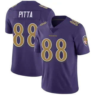 Baltimore Ravens Youth Dennis Pitta Limited Color Rush Vapor Untouchable Jersey - Purple