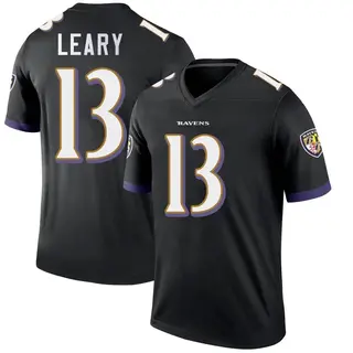 Baltimore Ravens Youth Devin Leary Legend Jersey - Black
