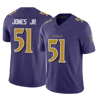 Baltimore Ravens Youth Emery Jones Jr. Limited Vapor F.U.S.E. Jersey - Purple