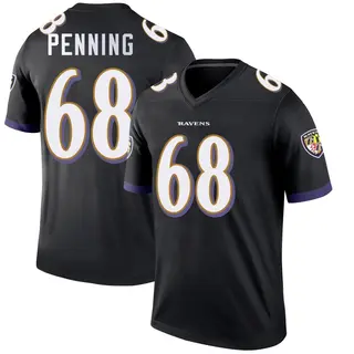 Baltimore Ravens Youth Jared Penning Legend Jersey - Black