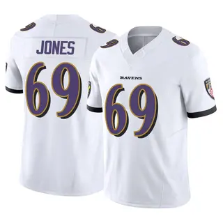 Baltimore Ravens Youth Jayson Jones Limited Vapor F.U.S.E. Jersey - White