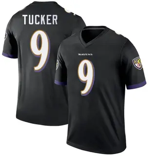 Baltimore Ravens Youth Justin Tucker Legend Jersey - Black