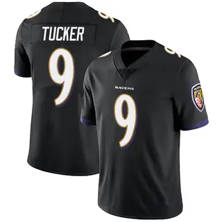 Baltimore Ravens Youth Justin Tucker Limited Alternate Vapor Untouchable Jersey - Black